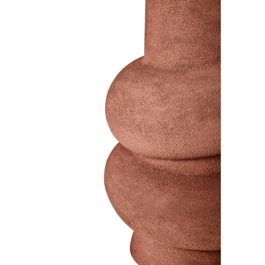 Dunas Large Textured Bubble Vase - Red Premier 7