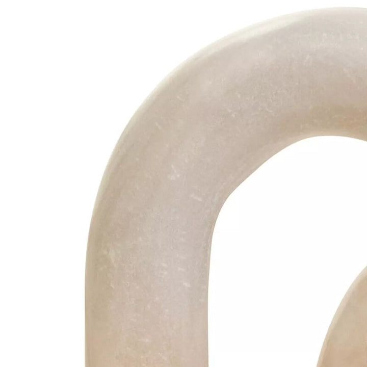 Nason White Marble Three Arch Decorative Sculpture
