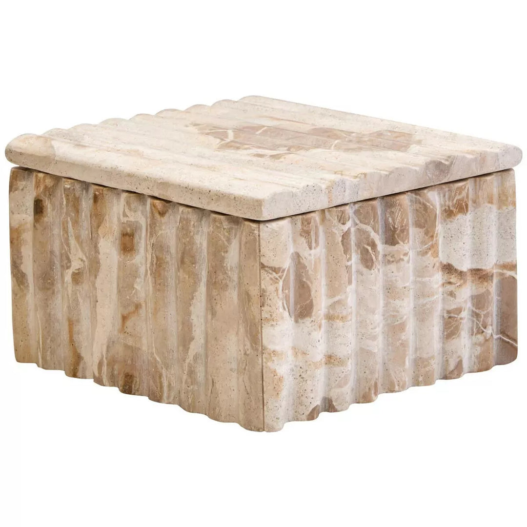 Santino Square Chocolate Marble Box