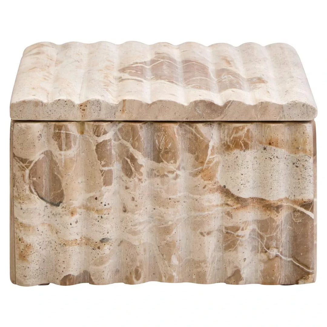 Santino Square Chocolate Marble Box