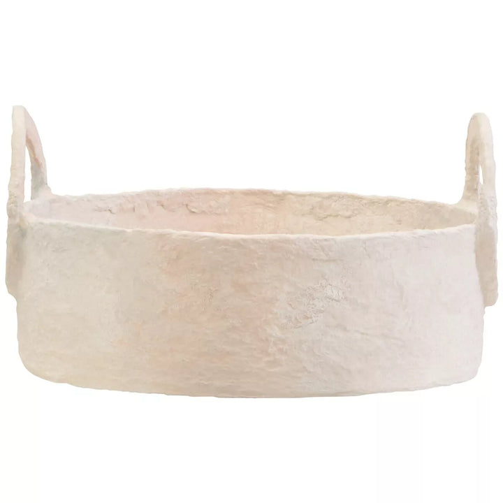 Sanai Cotton Mache Round Tray