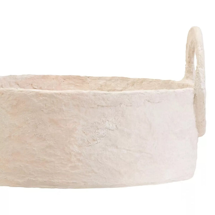 Sanai Cotton Mache Round Tray