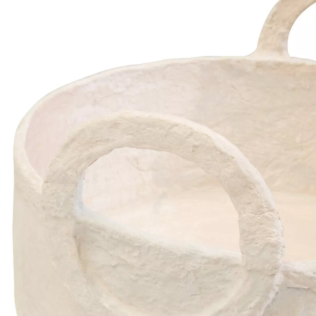 Sanai Cotton Mache Round Tray