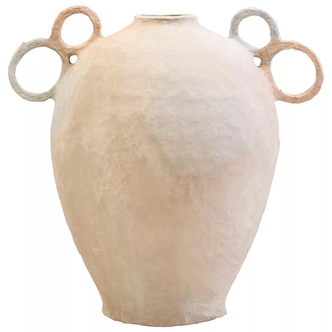 Sanai Cotton Mache Large Vase