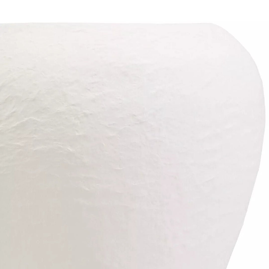 Sanai Cotton Mache Large Planter - White