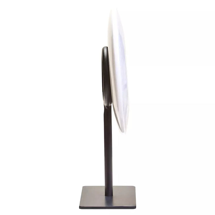 Zoro Round Marble Disc Sculpture - White