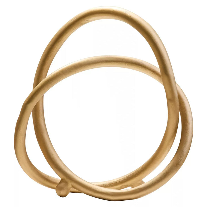 Prato Twist Sculpture - Matte Gold