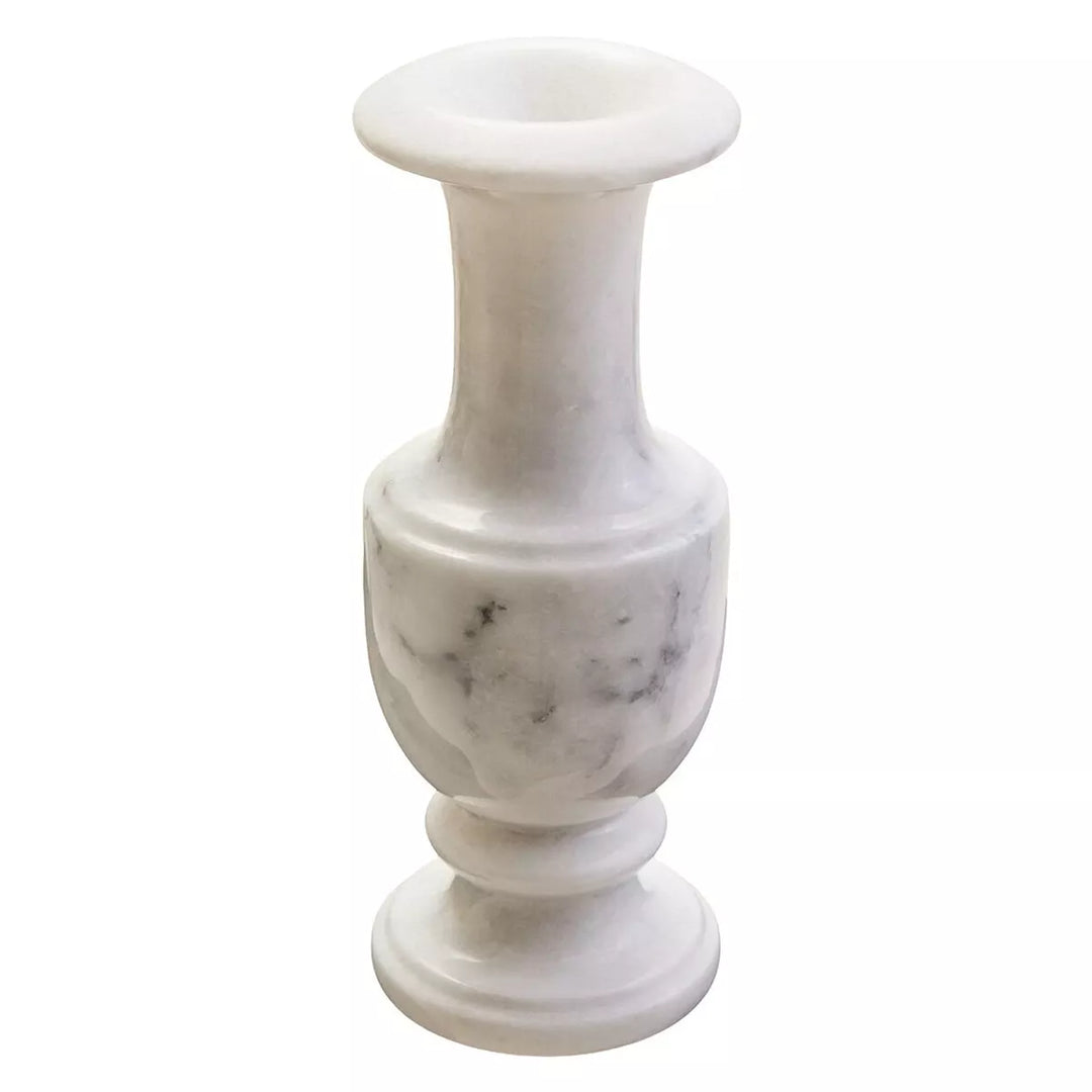Zoro White Marble Vase