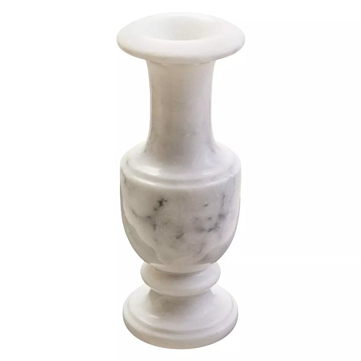 Zoro White Marble Vase