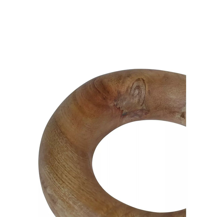 Arlo Natural Wood Candle Holder