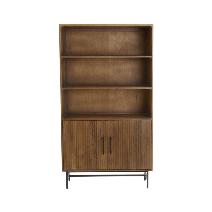 Dubaku Wooden Cabinet - Dark Brown Light & Living 1