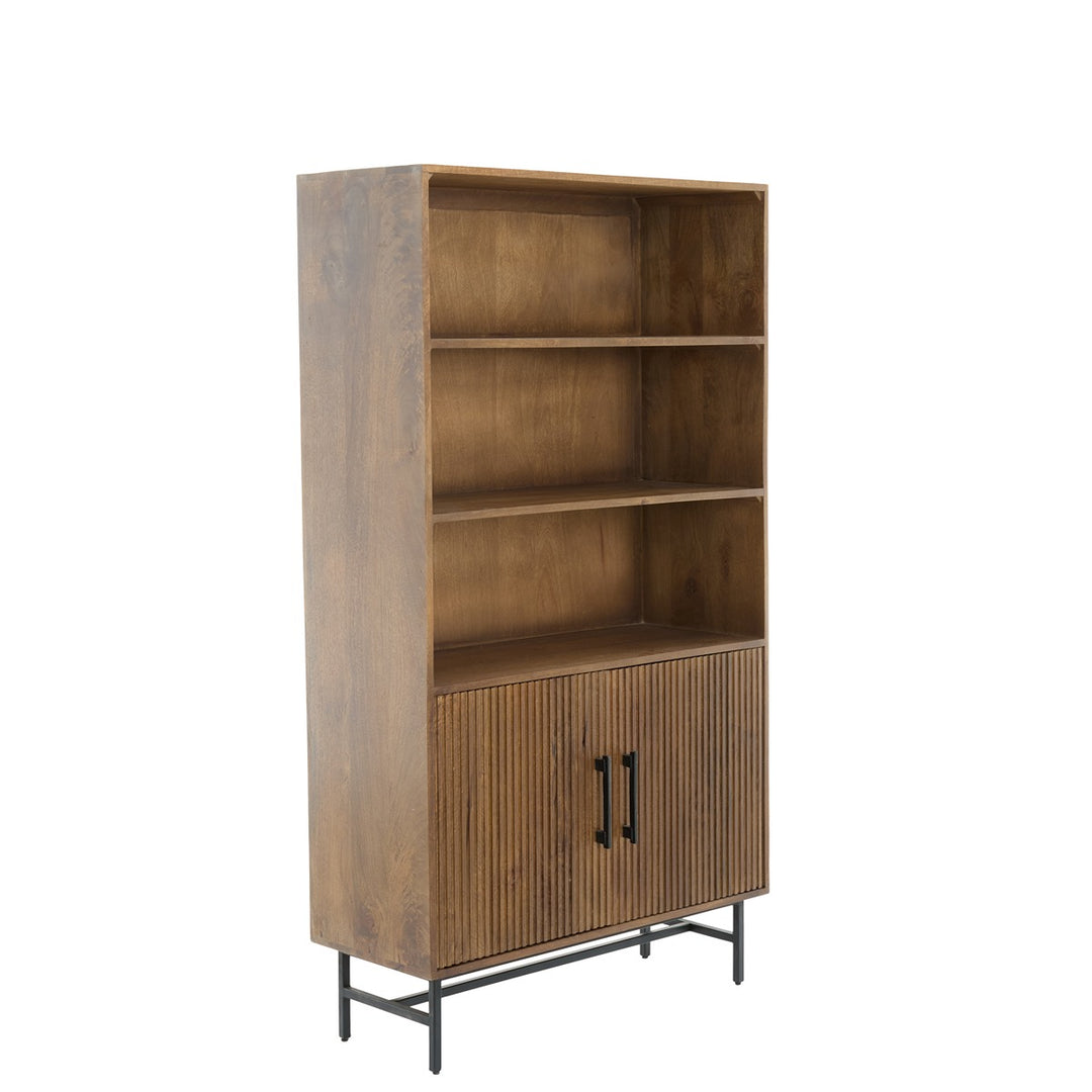 Dubaku Wooden Cabinet - Dark Brown Light & Living 3