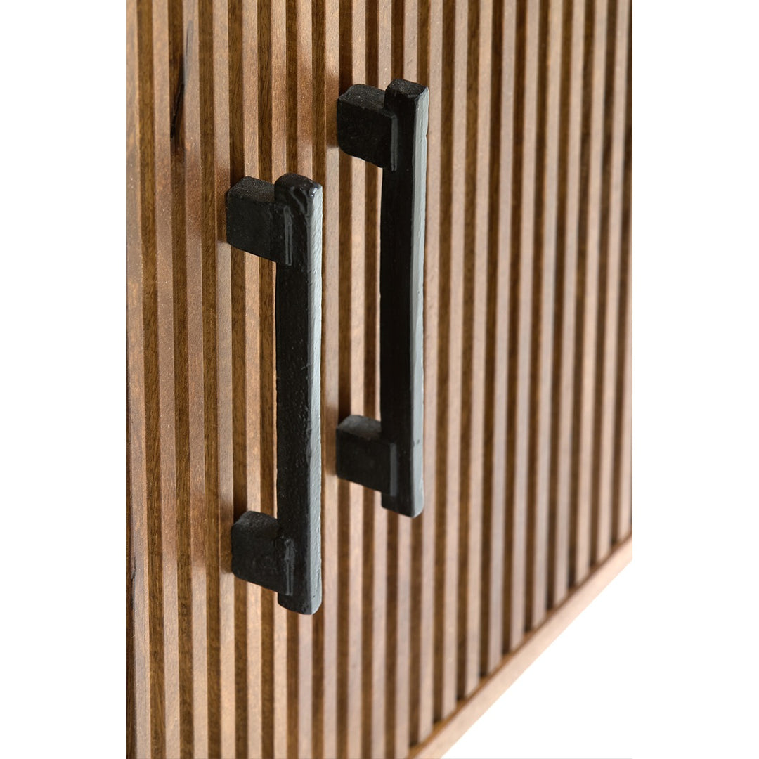 Dubaku Wooden Cabinet - Dark Brown Light & Living 8
