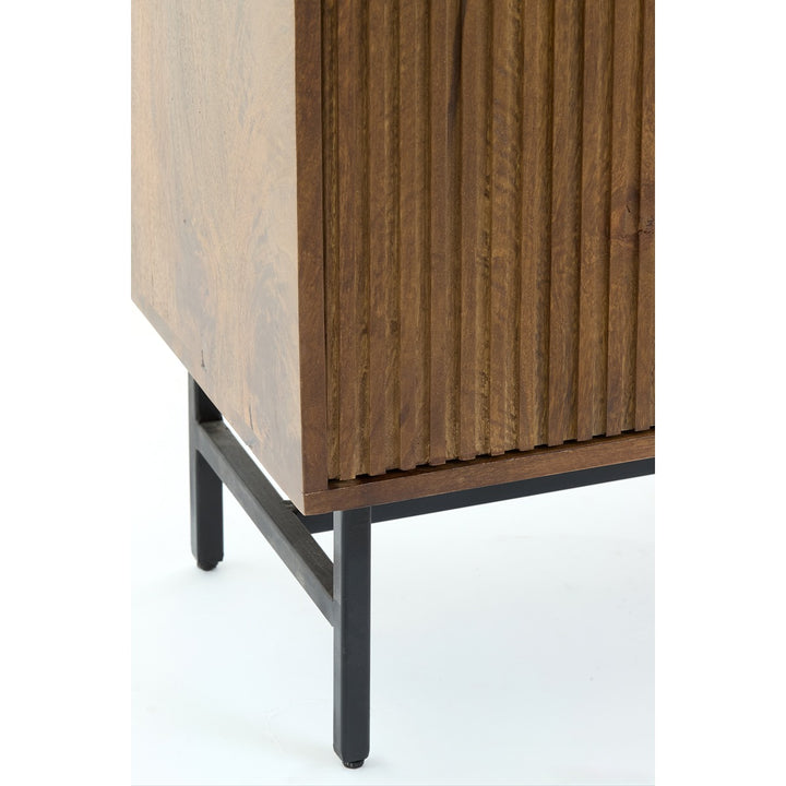 Dubaku Wooden Cabinet - Dark Brown Light & Living 10
