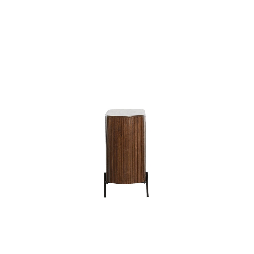 Dumosi Wooden Sideboard - Dark Brown Light & Living 4