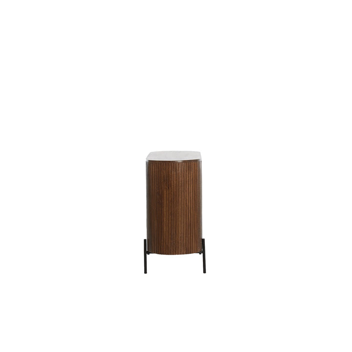 Dumosi Wooden Sideboard - Dark Brown Light & Living 4