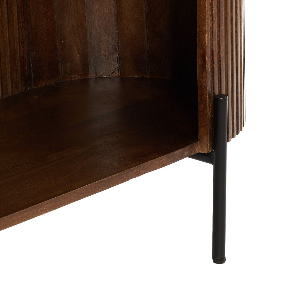 Dumosi Wooden Sideboard - Dark Brown Light & Living 7