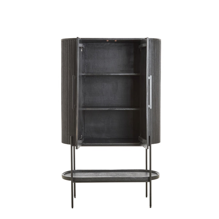 Dumosi Wooden Cabinet - Black Light & Living 5
