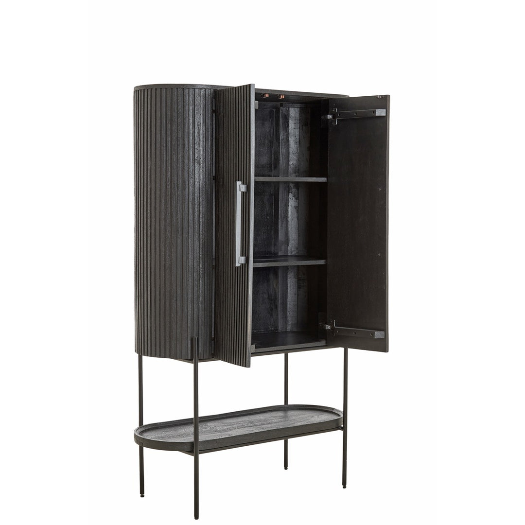 Dumosi Wooden Cabinet - Black Light & Living 6