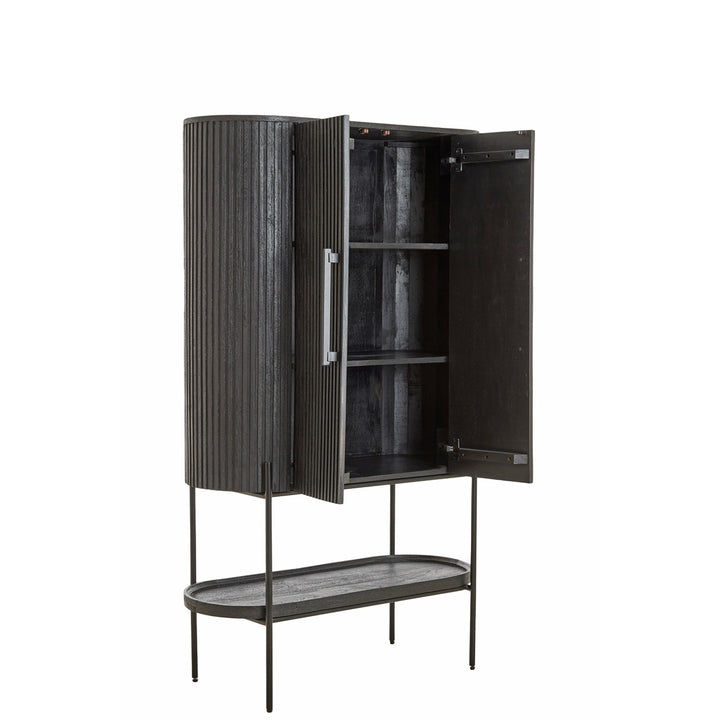 Dumosi Wooden Cabinet - Black Light & Living 6