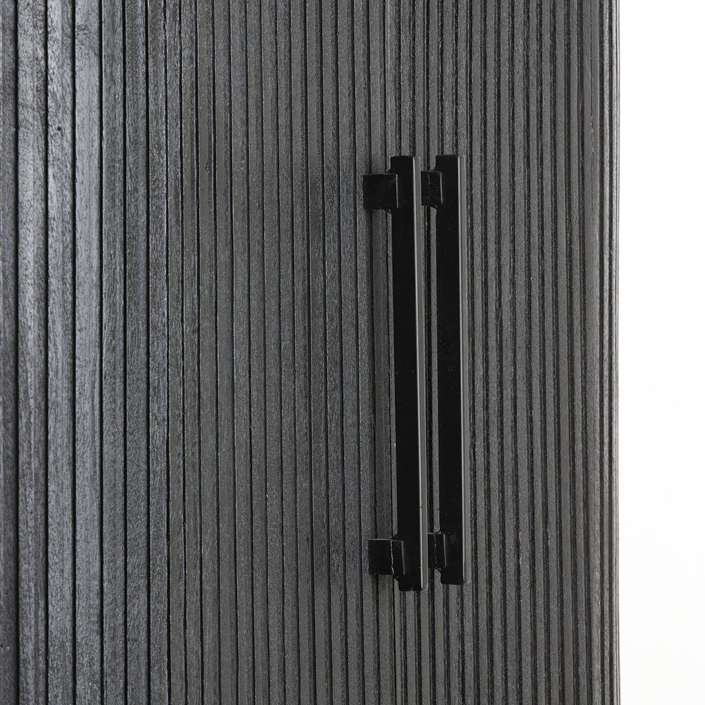 Dumosi Wooden Cabinet - Black Light & Living 7
