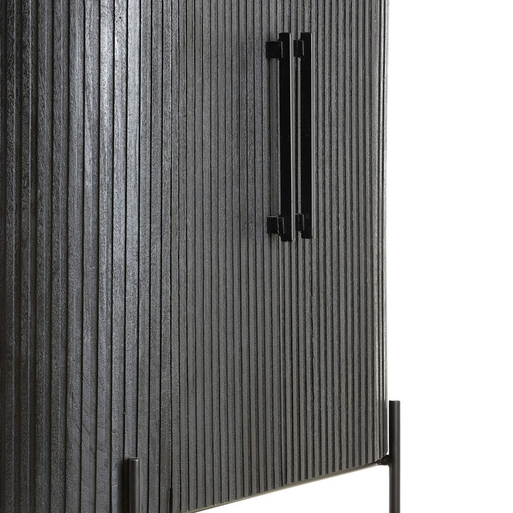 Dumosi Wooden Cabinet - Black Light & Living 8
