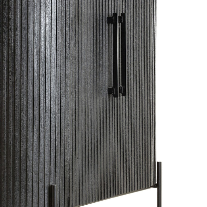 Dumosi Wooden Cabinet - Black Light & Living 8