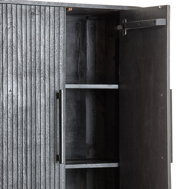 Dumosi Wooden Cabinet - Black Light & Living 9