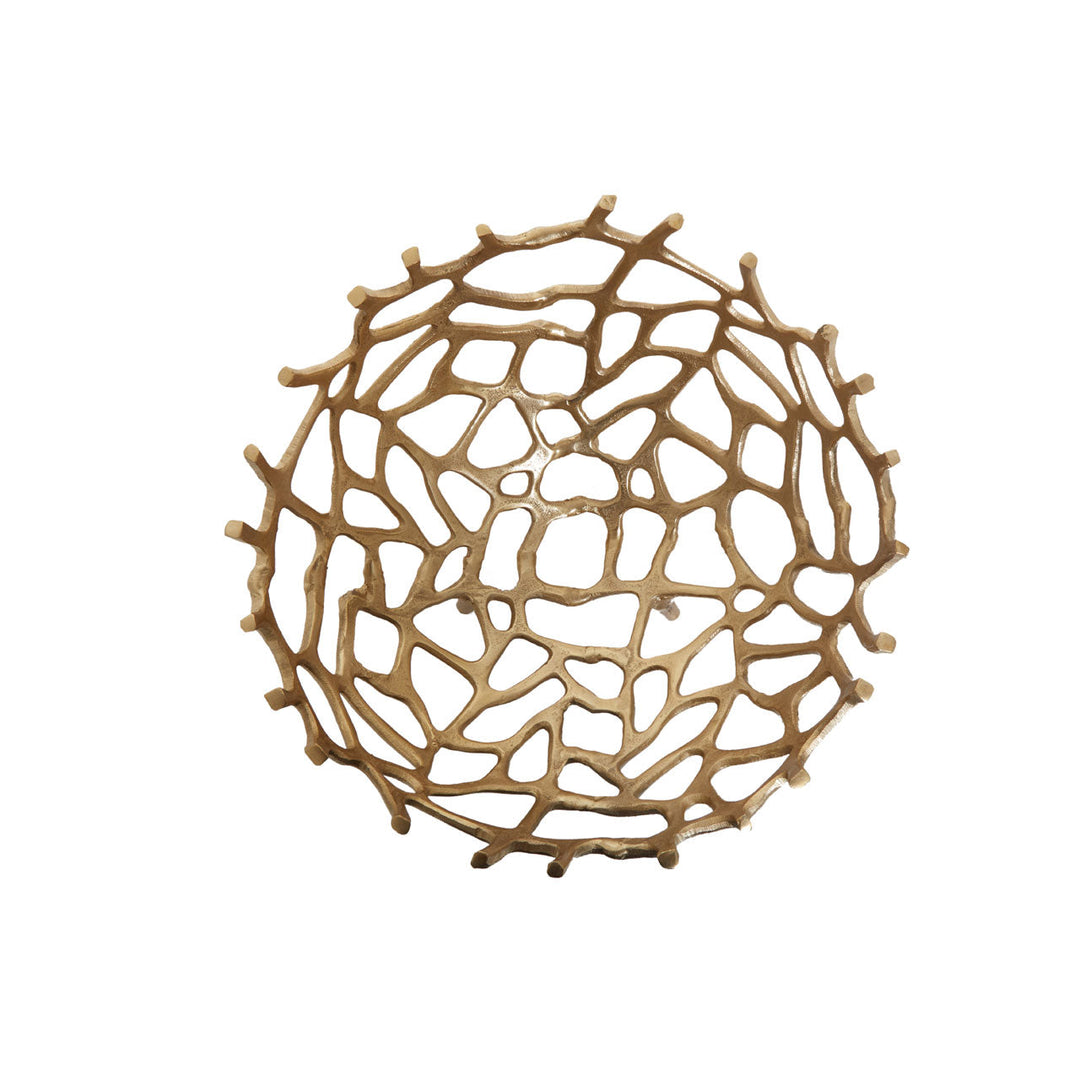 Olivia's Olivia's Pramoda Large Coral Effect Bowl in Gold | Outlet