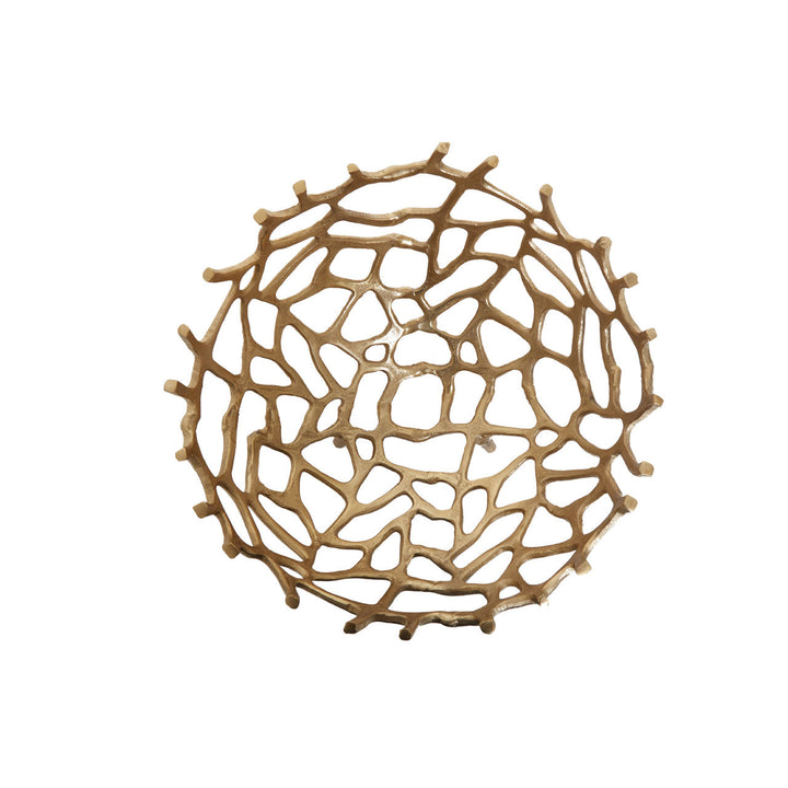 Olivia's Olivia's Pramoda Large Coral Effect Bowl in Gold | Outlet