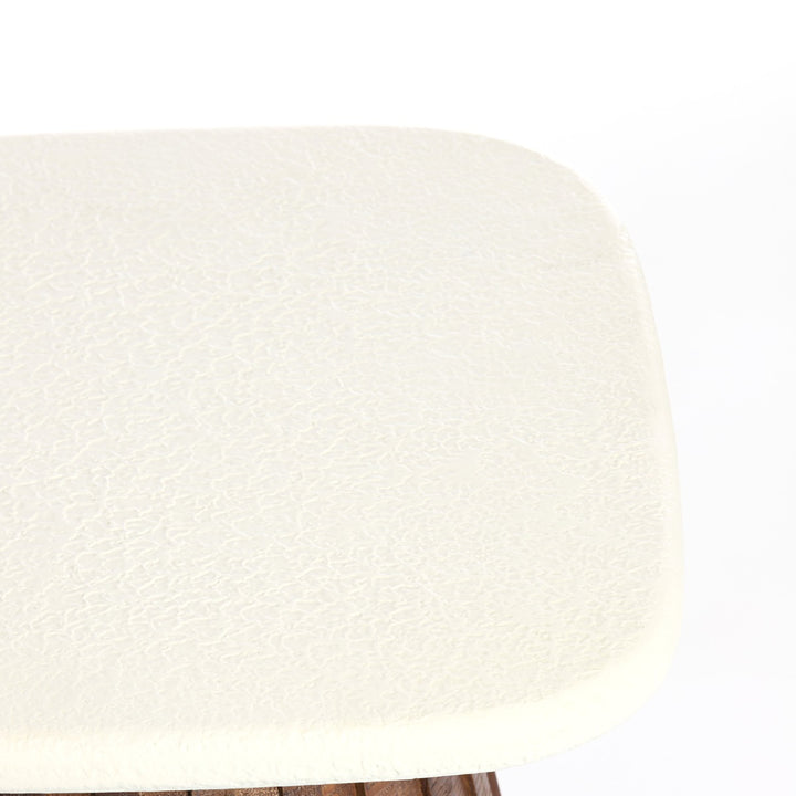 Okato Wooden Side Table - Cream Light & Living 8