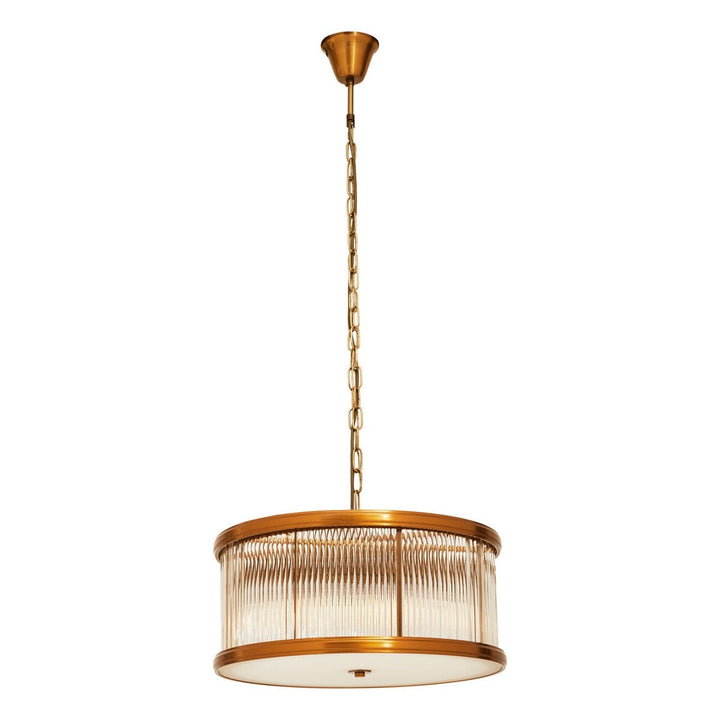 Kensington Townhouse 6 Light Small Pendant Light - Bronze Premier 1