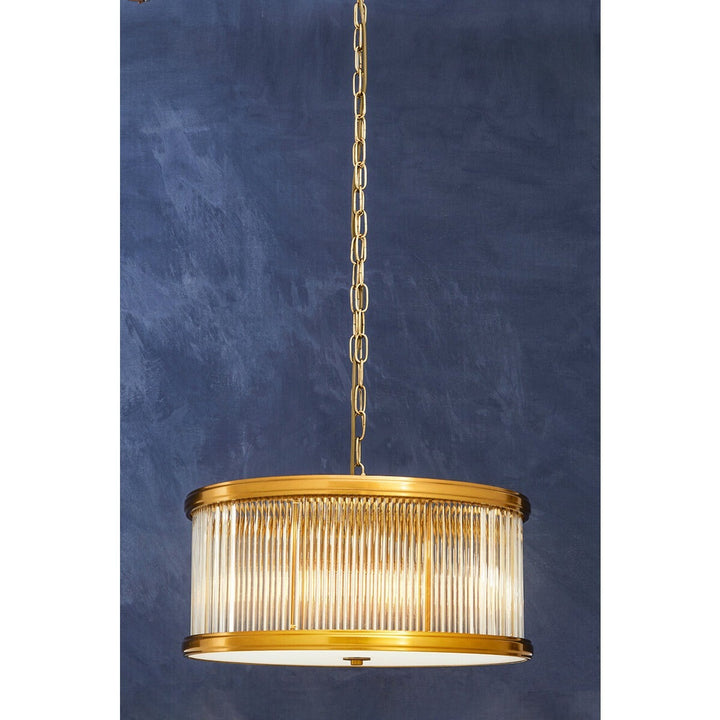 Kensington Townhouse 6 Light Small Pendant Light - Bronze Premier 2