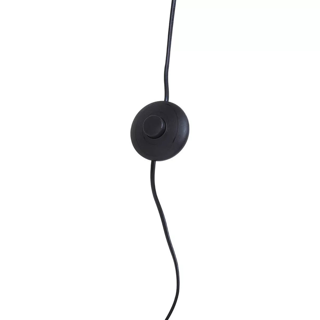 Abira Five Bulb Floor Lamp -  Black Marble