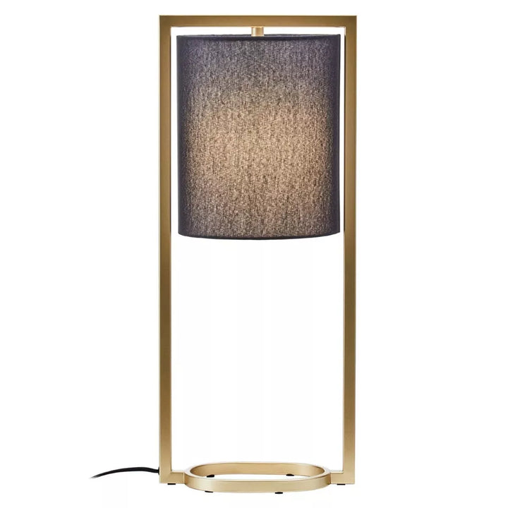 Lara Table Lamp - Gold & Black