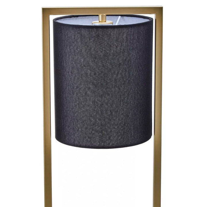 Lara Table Lamp - Gold & Black