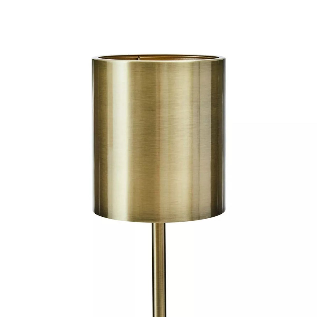 Palais Marble Base Table Lamp - Brushed Brass