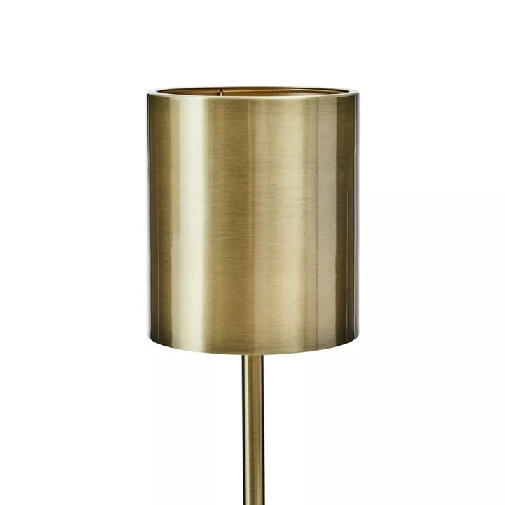 Palais Marble Base Table Lamp - Brushed Brass