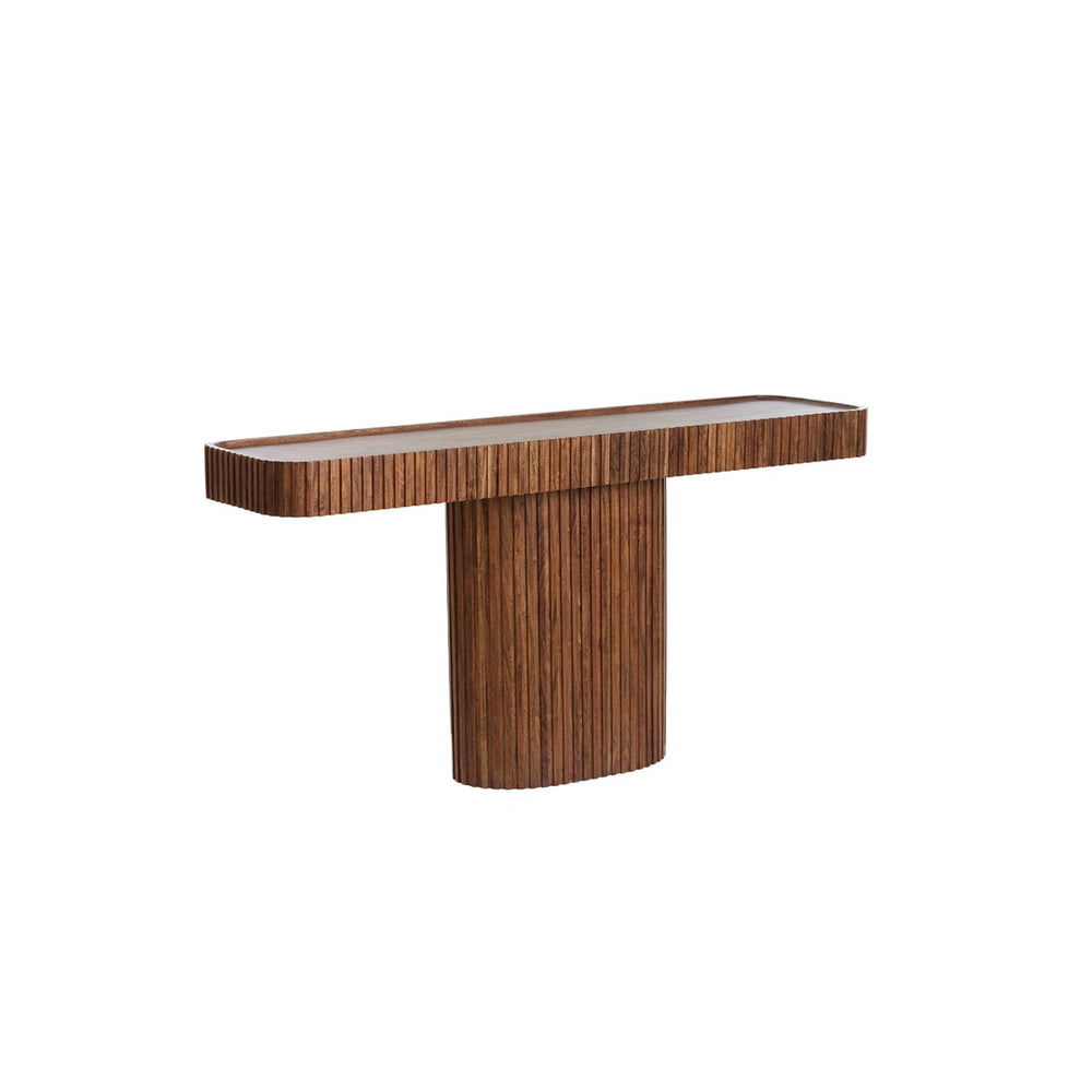 Kioto Acacia Wood Console Table - Brown Light & Living 2