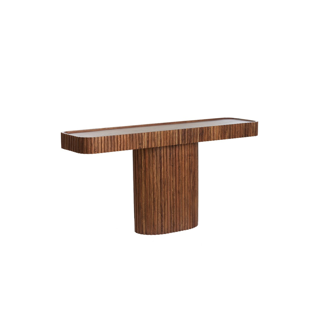 Kioto Acacia Wood Console Table - Brown Light & Living 2
