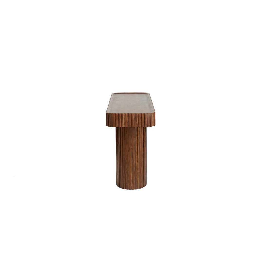 Kioto Acacia Wood Console Table - Brown Light & Living 3