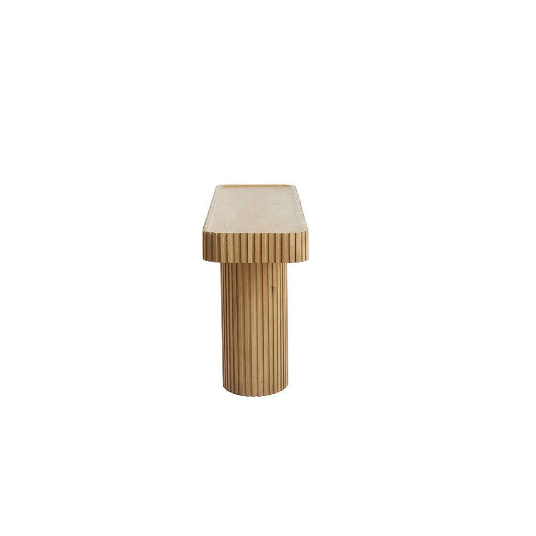 Kioto Mango Wood Console Table - Natural Light & Living 4