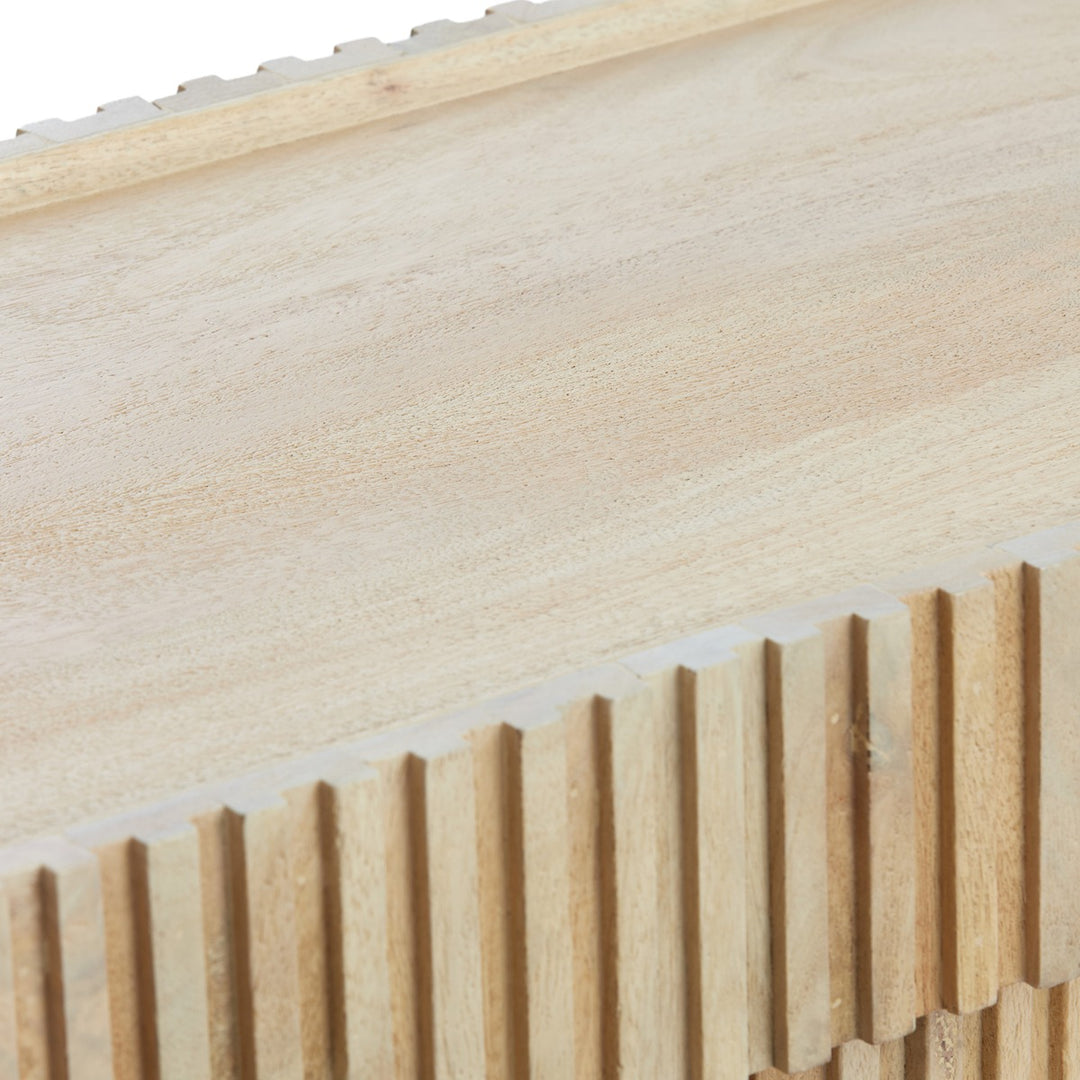 Kioto Mango Wood Console Table - Natural Light & Living 6