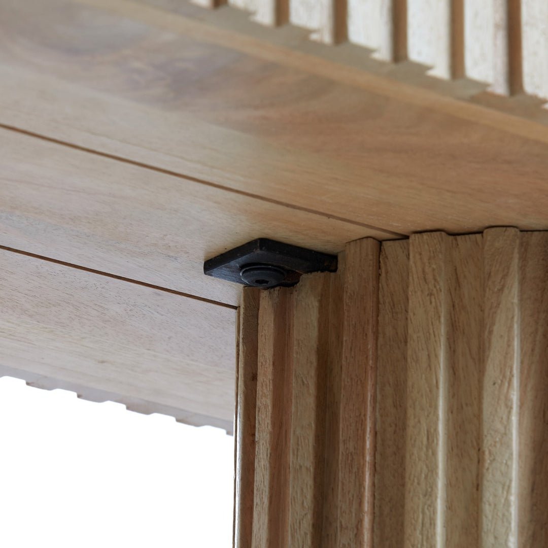 Kioto Mango Wood Console Table - Natural Light & Living 7