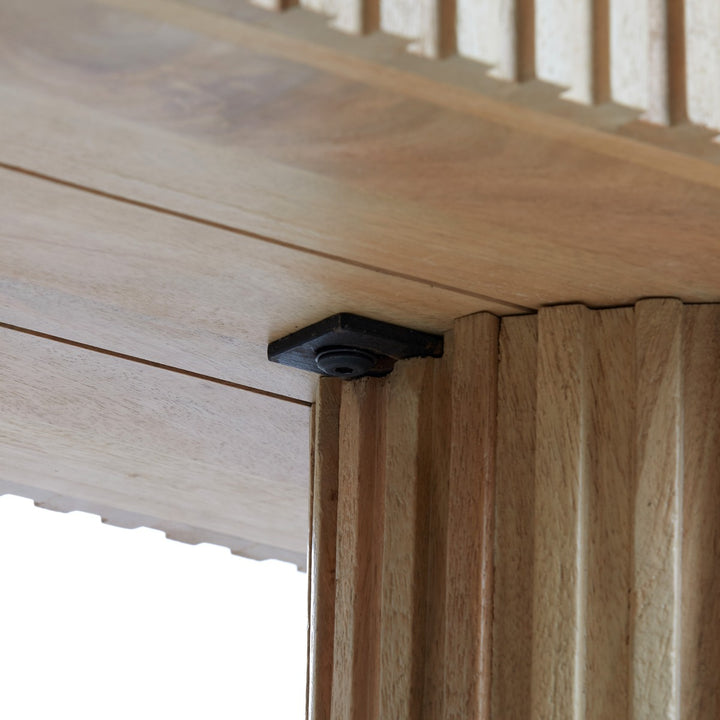 Kioto Mango Wood Console Table - Natural Light & Living 7