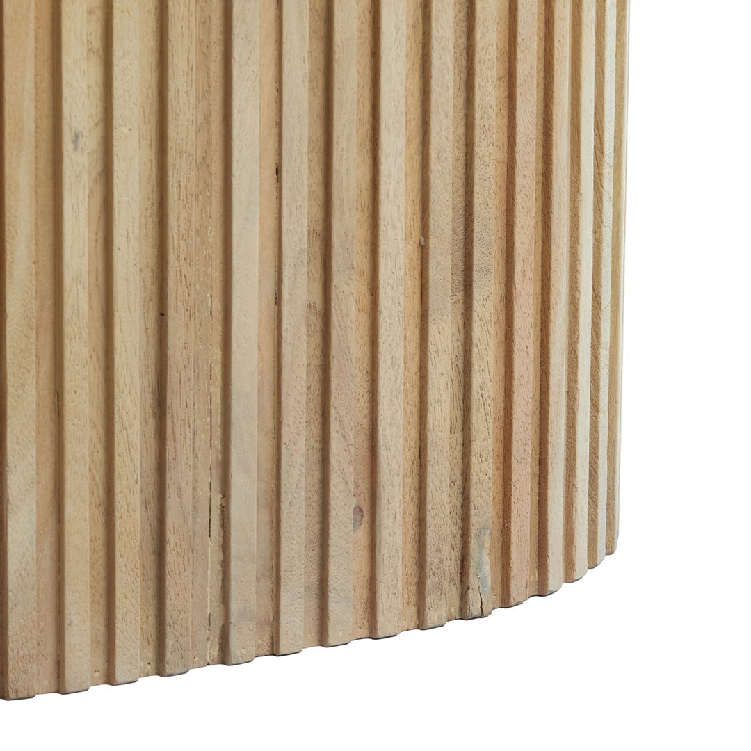 Kioto Mango Wood Console Table - Natural Light & Living 9