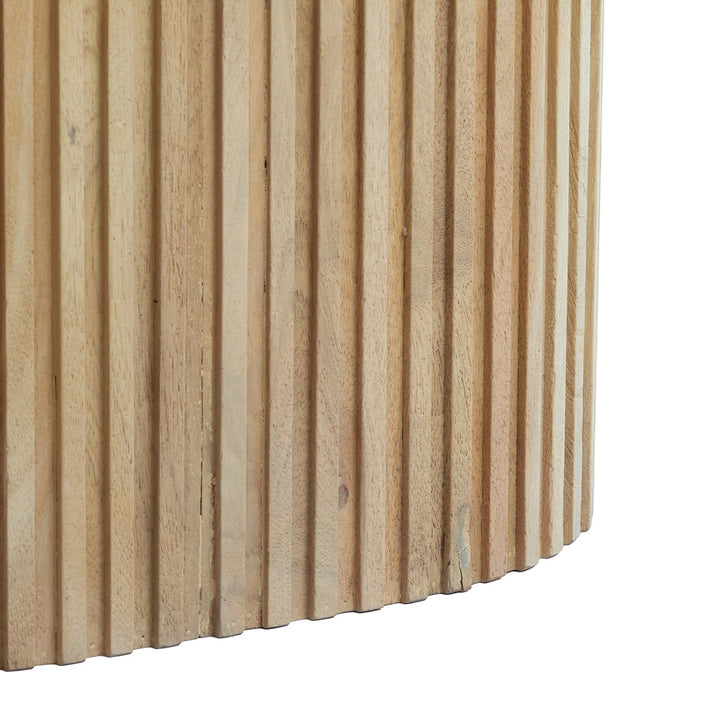 Kioto Mango Wood Console Table - Natural Light & Living 9