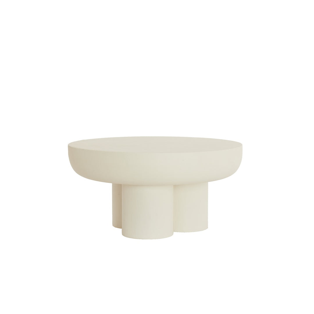Mizuho Round Coffee Table - Cream Light & Living 1
