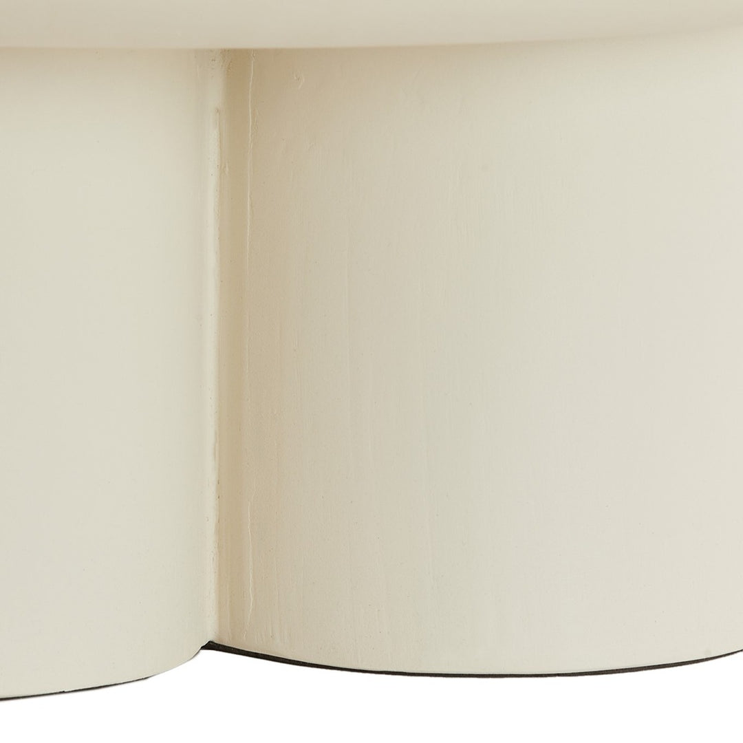 Mizuho Round Coffee Table - Cream Light & Living 6