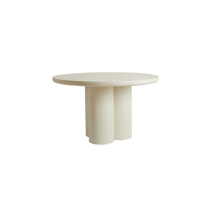 Mizuho Round Dining Table - Cream Light & Living 1